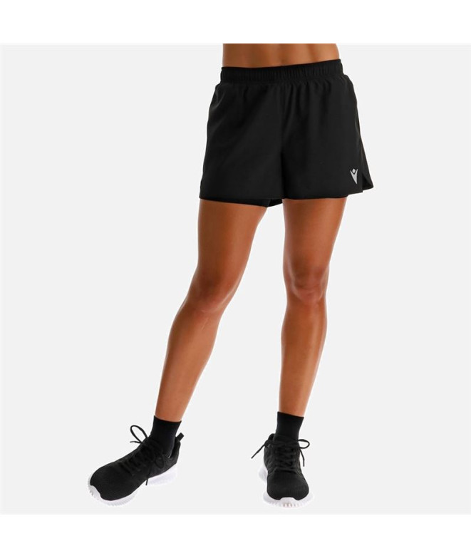 Pantalon Pádel de Macron Cb Carolina Black Femme