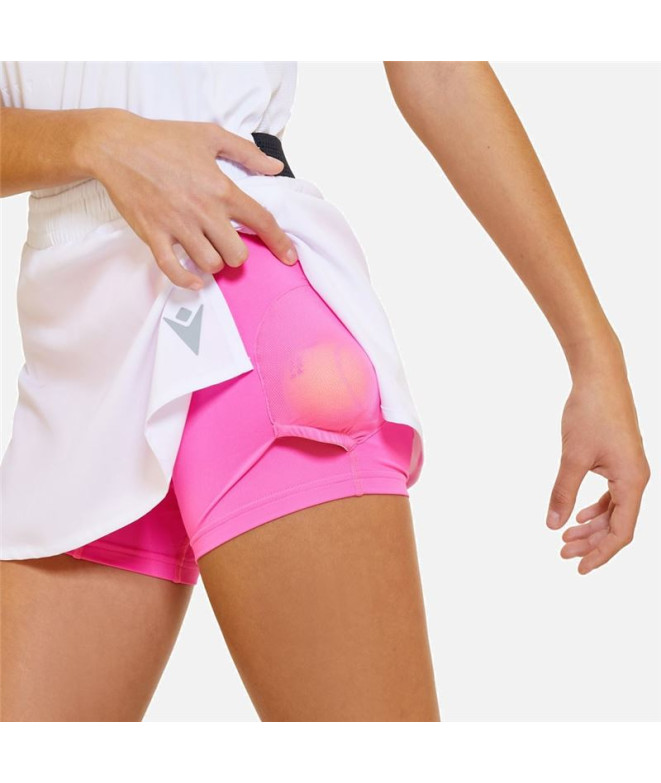 Saia Pádel por Macron Cc Cecilia Blanco Mulher