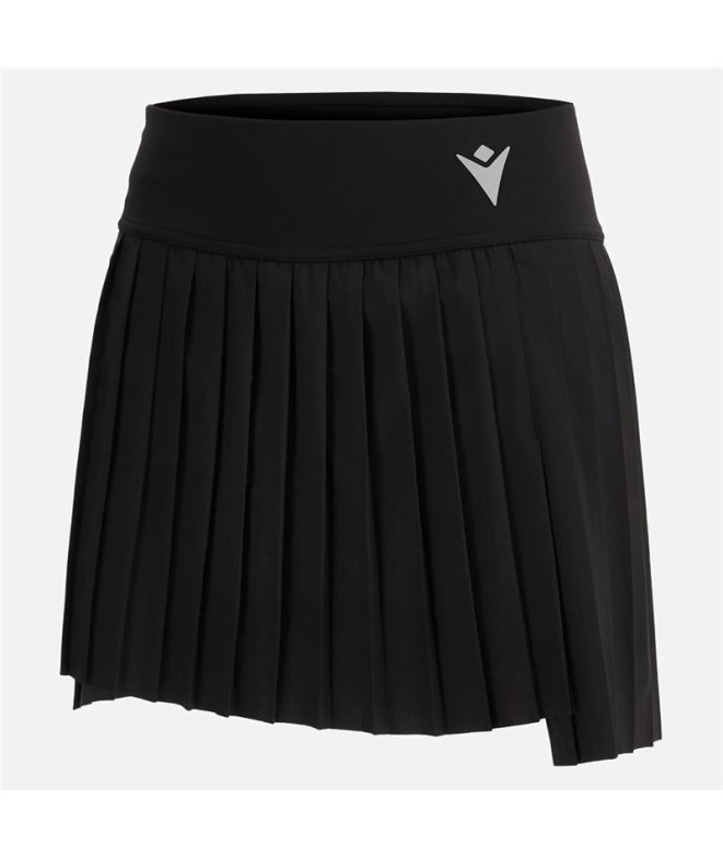Falda de Pádel Macron Cc Artemisia Negro Mujer
