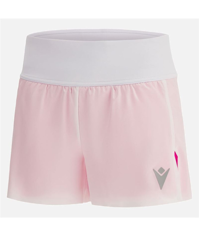 Pantalón de Pádel Macron Cc Cornelia II Blanco Rosa Hombre