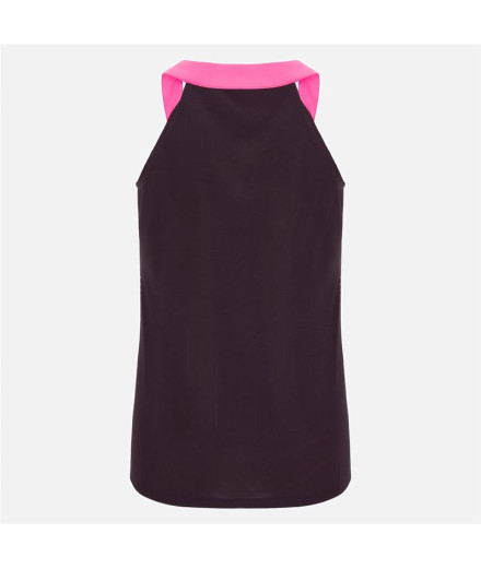 T-shirt Pádel de Macron Prime Cd Iciar Black/Pink Femme 2