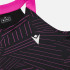 Camiseta Pádel de Macron Prime Cd Iciar Preto/Rosa Mulher