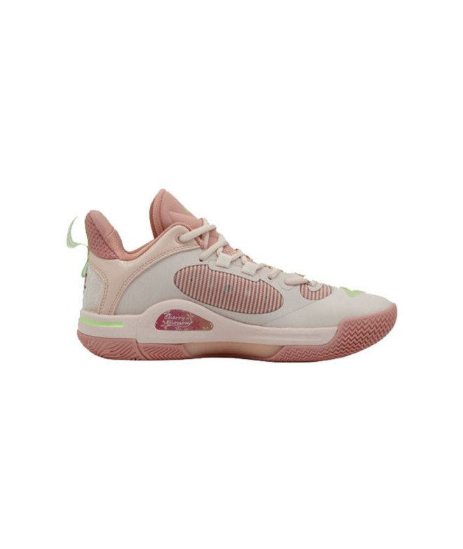 Zapatillas De Baloncesto Peak Flash 5 Hombre Rosa