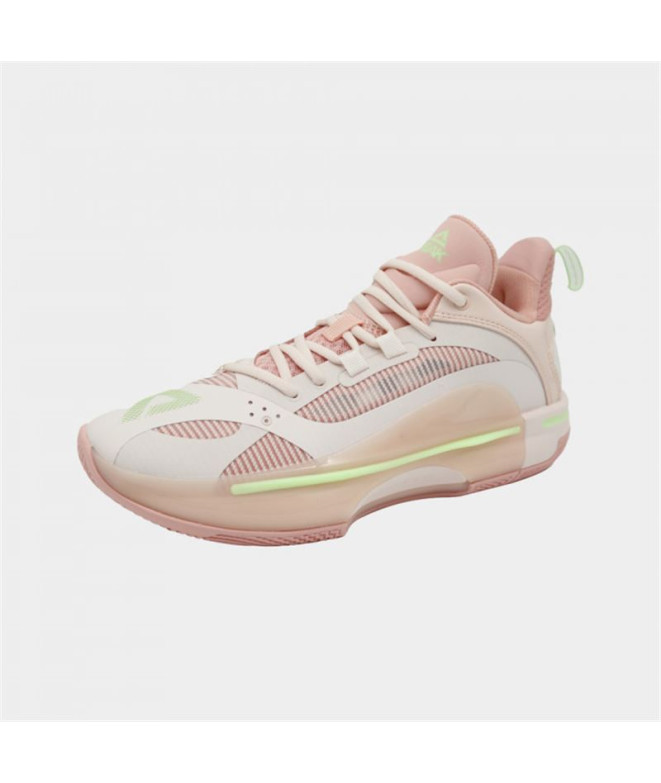 Chaussures De Basket-ball Peak Flash 5 Homme Rose