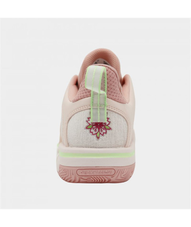 Chaussures De Basket-ball Peak Flash 5 Homme Rose