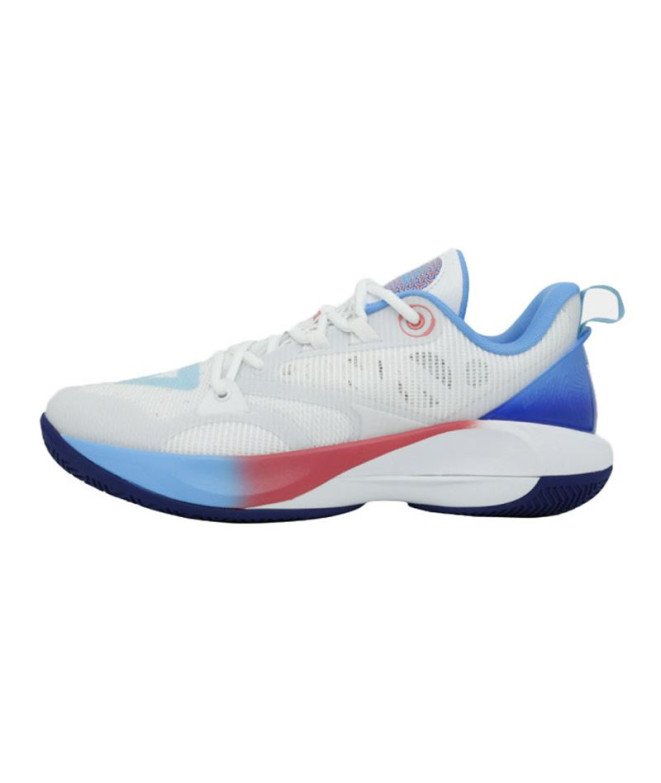 Chaussures Basket-ball Homme De Peak Talent 1 Blanc/Bleu