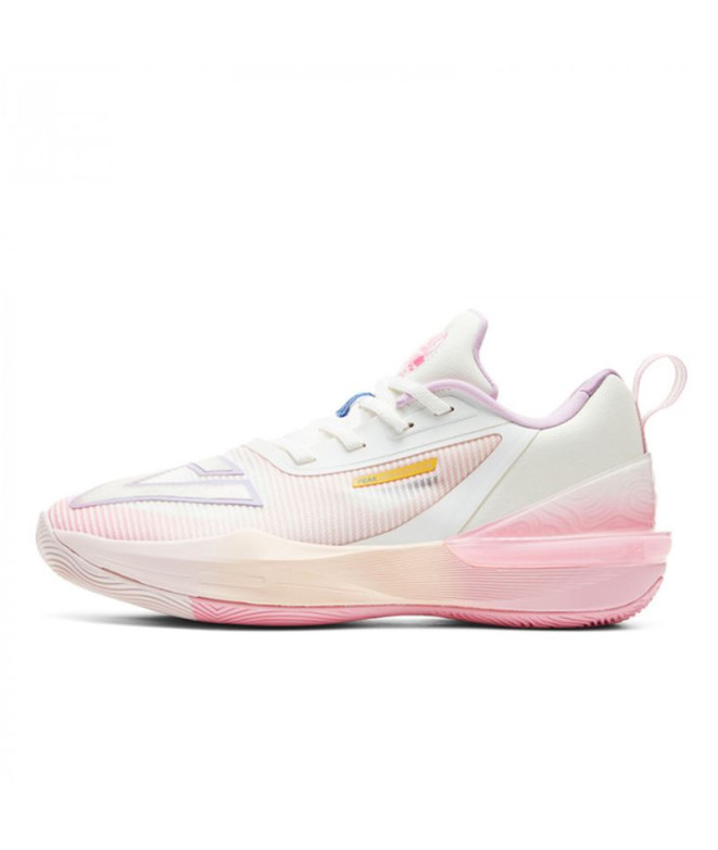 Chaussures Basket-ball Homme De Peak Big Trangle 3 Pink