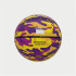 Bola De Basquetebol Peak Bola Camo Amarelo/Púrpura