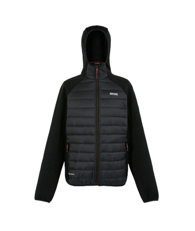Chaqueta de Montaña Regatta Newhill Hybrid Hombre Negro