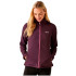Cortavientos de Montaña Regatta Connie V Mujer Deep Plum Marl
