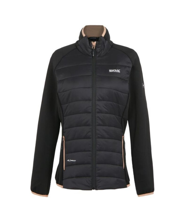 Chaqueta de Montaña Regatta Wmnclumber V Hyb Mujer Negro(Warm Taupe)