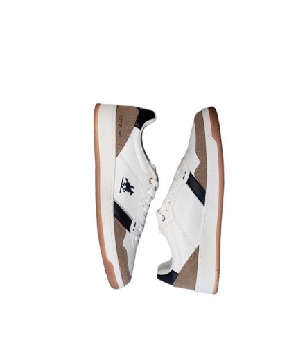 Chaussures Polo Homme Grand Ginnica Mix Blanc/Brun 2