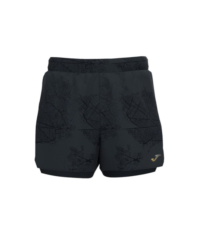 Mallas Cortas Joma R-Night Negro