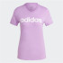 Camiseta adidas Mulher Essentials Slim Logo Roxo