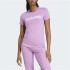 Camiseta adidas Mulher Essentials Slim Logo Roxo