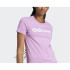 Camiseta adidas Mulher Essentials Slim Logo Roxo