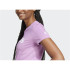 Camiseta adidas Mulher Essentials Slim Logo Roxo