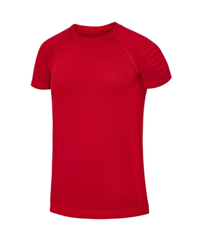 Camiseta Running Joluvi Trail Homem de Tech Dark Red