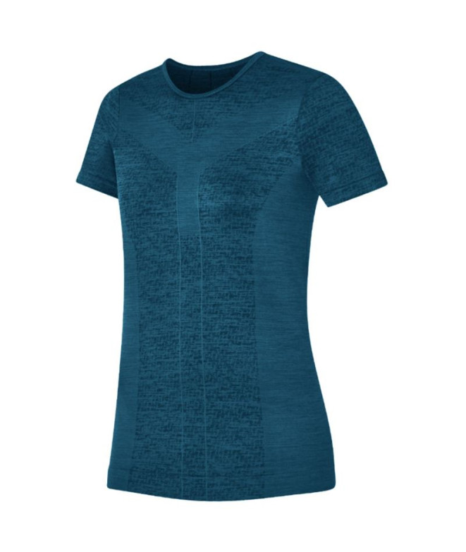 Camiseta Running Joluvi Trail Mulher de Tech Cobalt Vigore