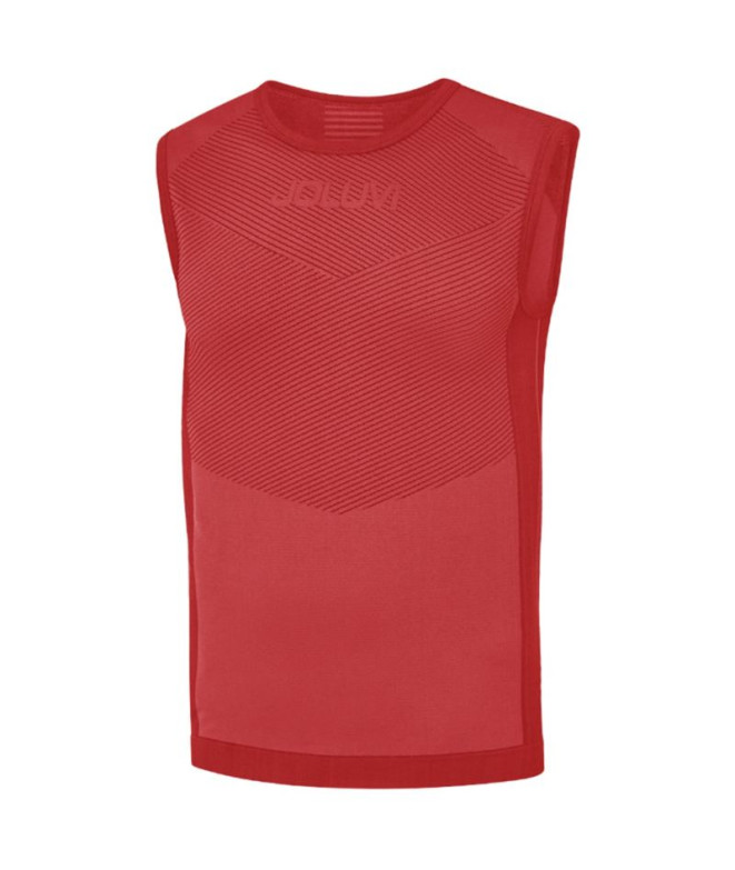 Camiseta Running Joluvi Trail Homem from Tech Tank Vermelho escuro