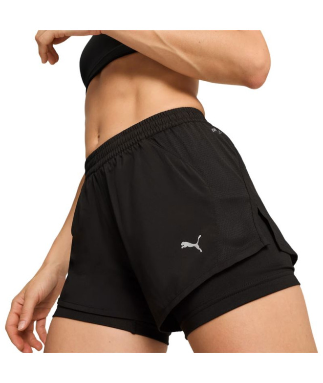 Calça Running by Puma Run Favorite Velocity 2In1 3" Short Mulher