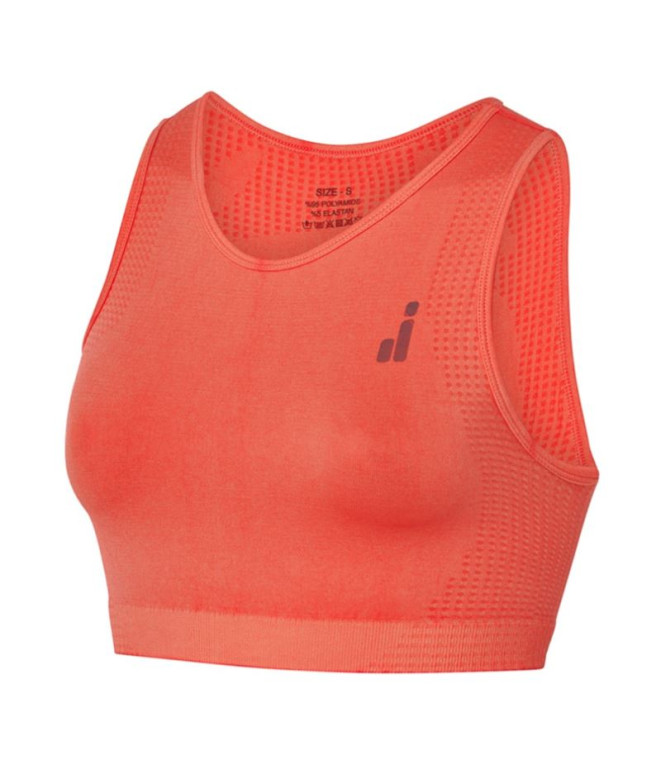 Haut Fitness Joluvi Haut Femme par Ana Tir Cut Coral