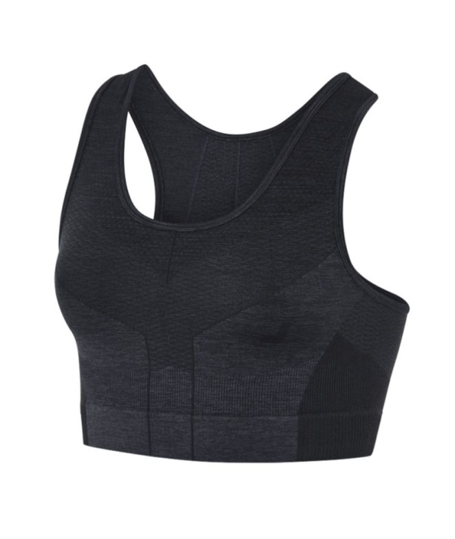 Top de Running Joluvi Top Trail Mujer Vigor Negro