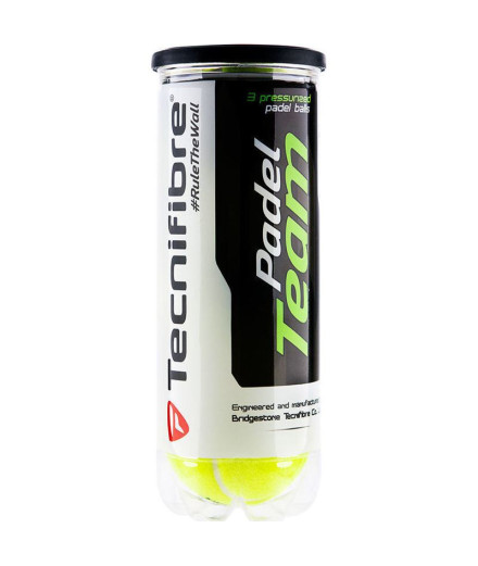 Balles de Pádel Tecnifibre Team (Tubes de 3)