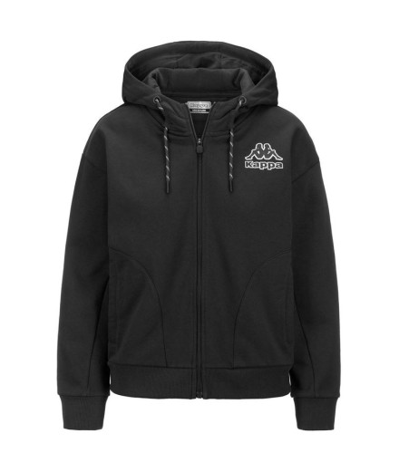 Chaqueta Kappa Femisa Jkt Mujer Negro
