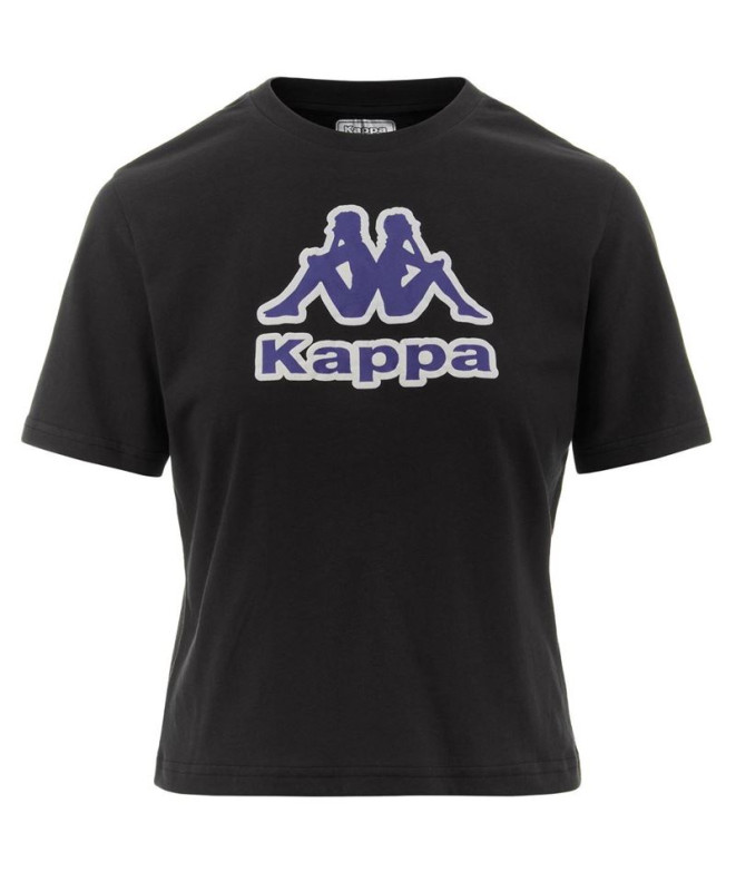 Camiseta Kappa Mulher T-shirt Fabra Cinzento