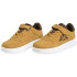 Sapatilhas Kappa Infantil Maserta 4 Kid Ev Amarelo Tan/Brown