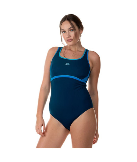Maillot de bain Natation de Aquarapid Costume Intero Bleu...