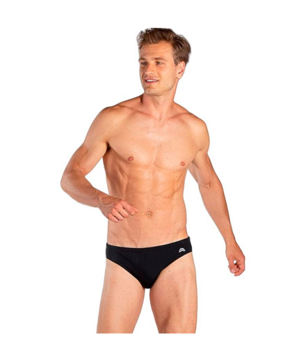 Bañador de Natación Aquarapid Costume Slip Negro Hombre