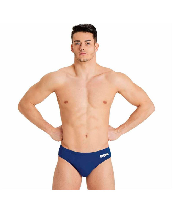 Bañador de Natación Arena Team Swim Briefs Hombre Azul/Blanco