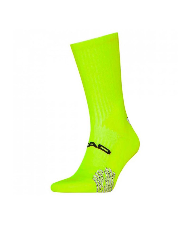 Chaussettes Head Padel 1P Jaune fluo