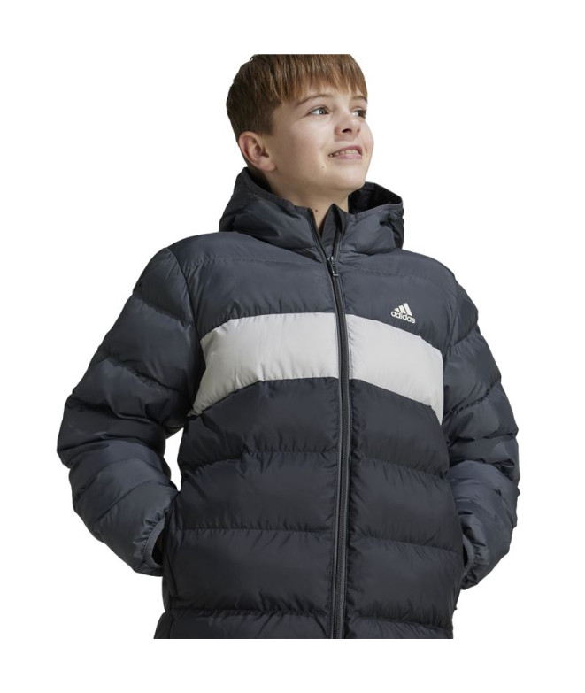adidas Infantil Casaco Synthetic Down Cinzento