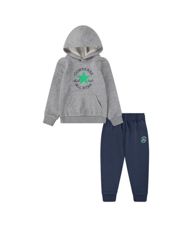 Chándal Converse Dissected Ctp Flc Infantil Gris/Azul