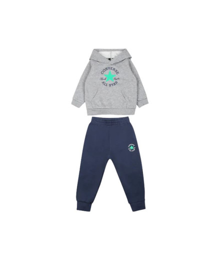Chándal Converse Dissected Ctp Flc Infantil Gris/Marino