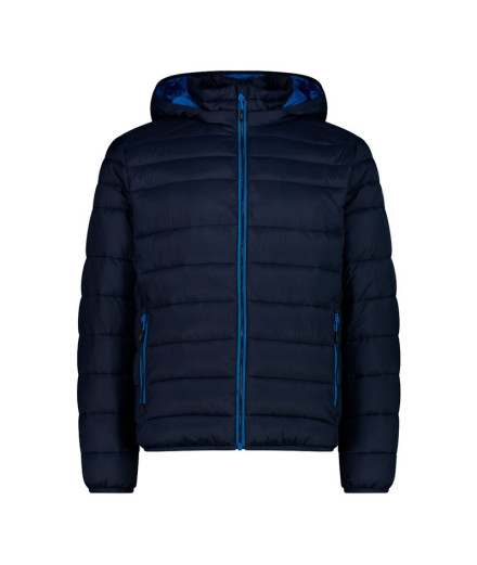 Casaco Montanha CMP Homem de Snaps Preto/Azul