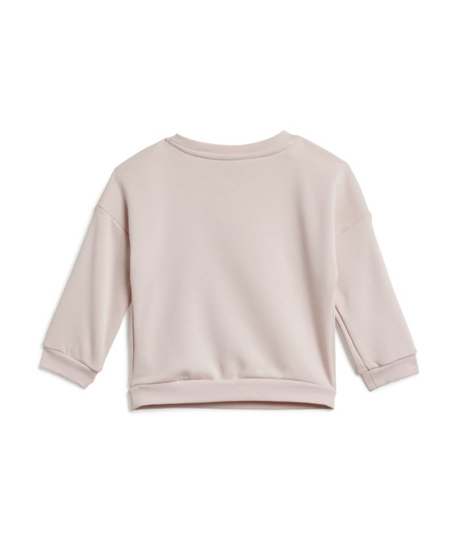 Conjunto adidas Infantil Marca Love Jogger Rosa