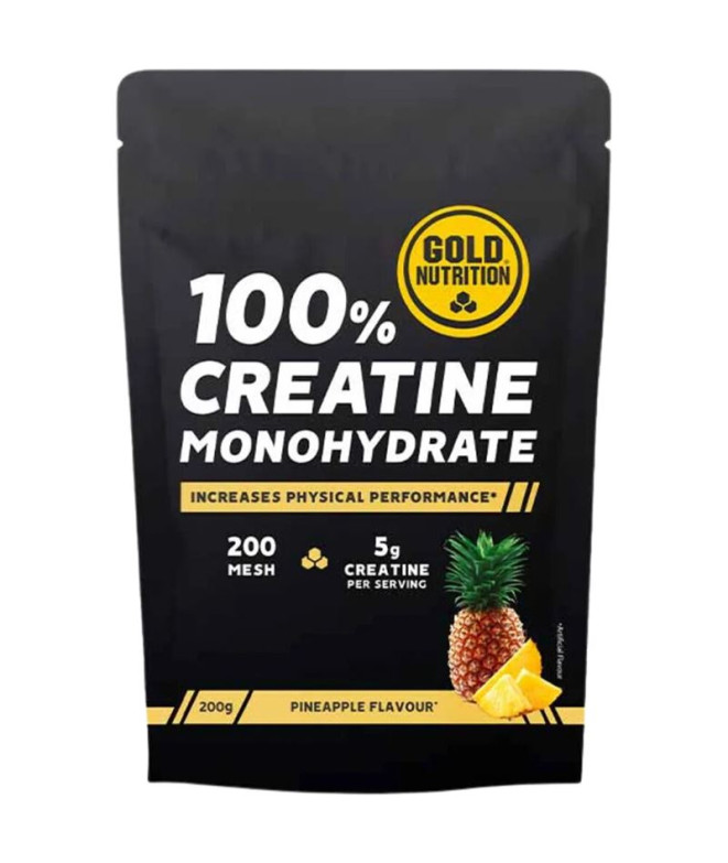 Creatina Gold Nutrition Monohidrato Ananás - 200 G