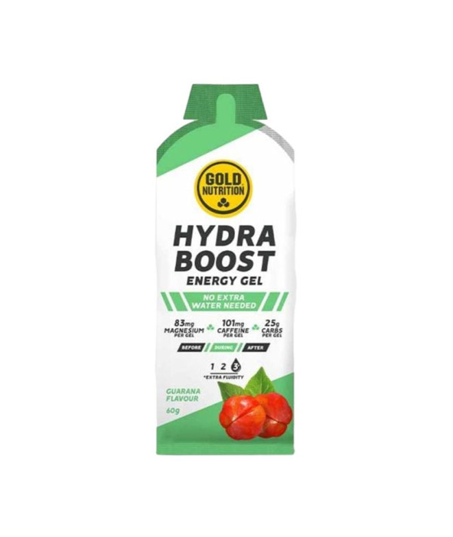 Gel Hydra Boost Gold Nutrition Guarana - 60 Gr