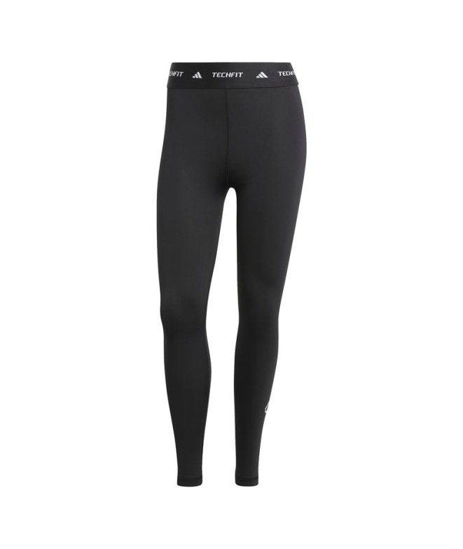 Mallas de Fitness adidas Techfit Graphic 7/8 Mujer Negro