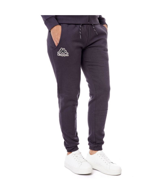 Pantalon Kappa Femme Pantalon Fres Gris