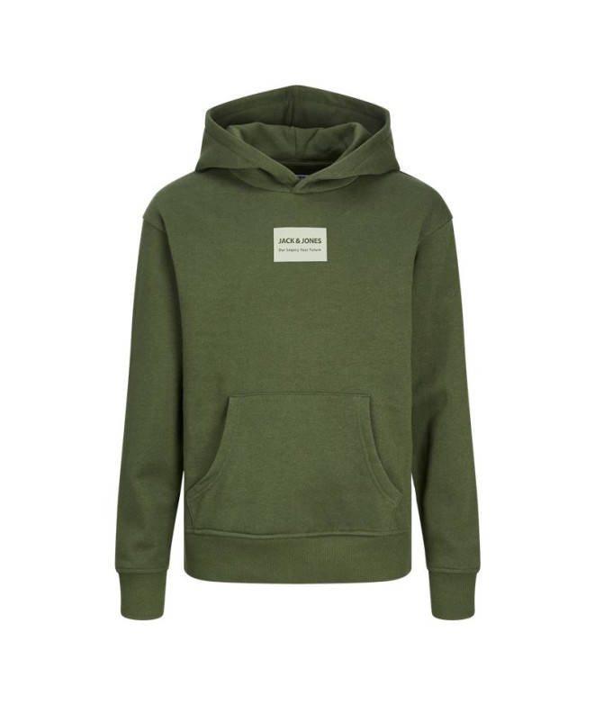 Moletom Infantil Jack & Jones Jjhakkai Kombu Verde