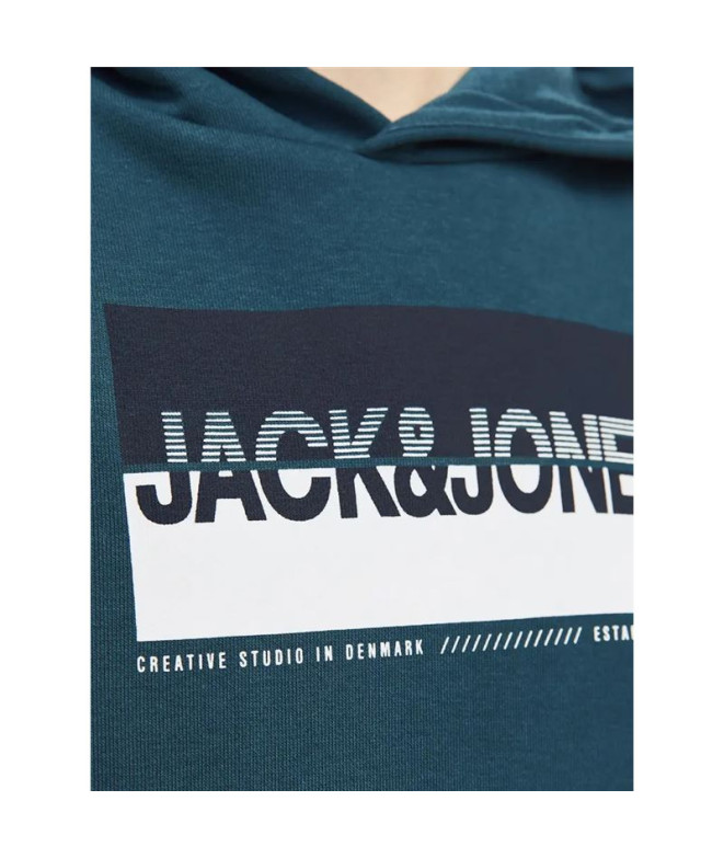 Moletom Homem Jack&Jones Jjnolan Sweat Hood Jnr...