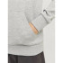 Moletom Homem Jack&Jones Jjnolan Sweat Hood Jnr Cinzento claro Melange