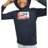 Moletom Homem Jack&Jones Jjnolan Sweat Hood Jnr Navy Blazer