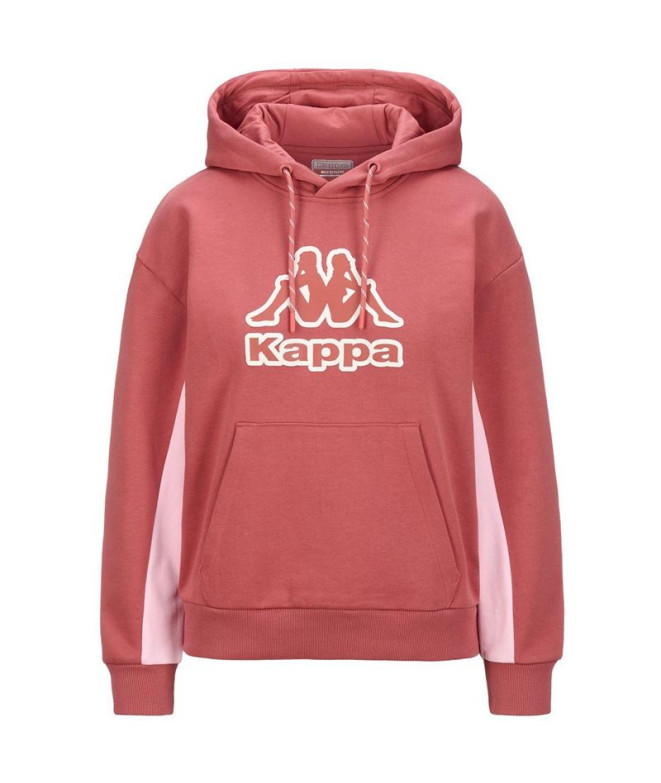 Sudadera Kappa Felad Swt Mujer Rosa