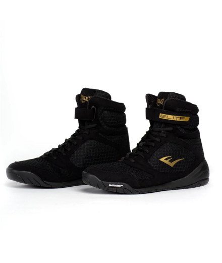 Zapatillas de Boxeo Everlast Elite 2 Boxing Shoes Negro
